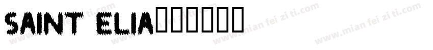 Saint Elia字体转换